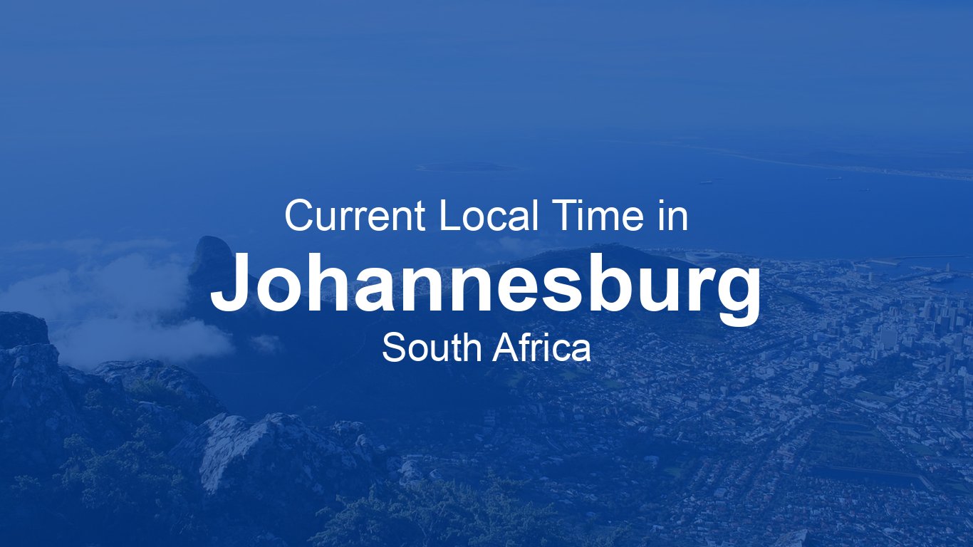 Time in Johannesburg, South Africa | Time.so