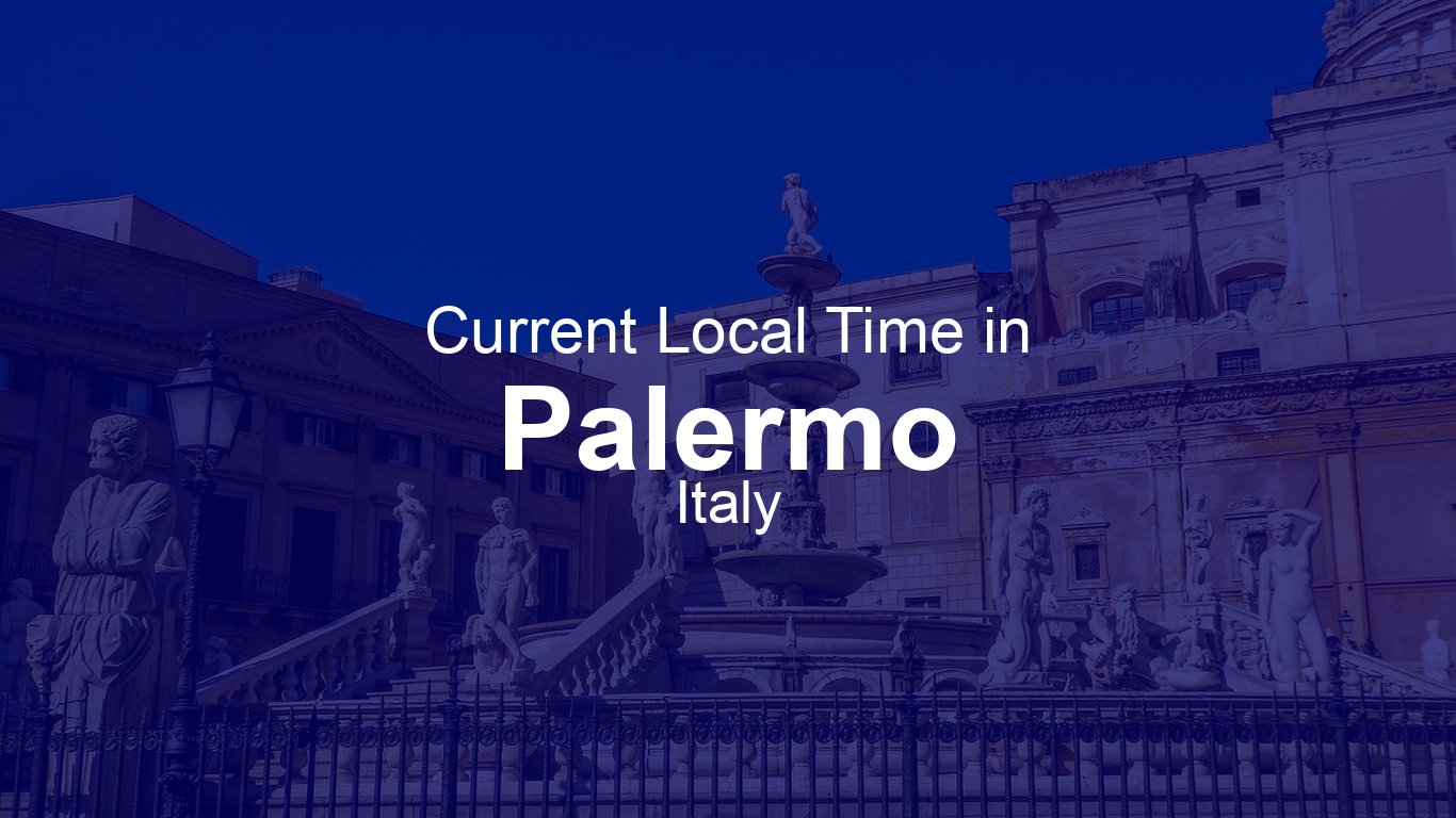 Time in Palermo, Italy | Time.so