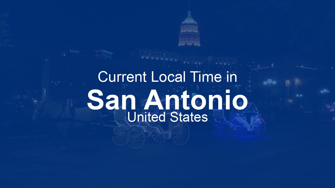 Time in San Antonio, United States | Time.so