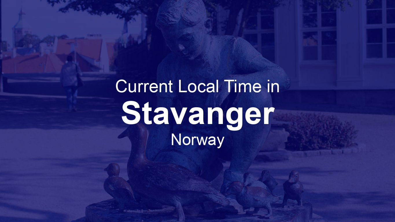 Time in Stavanger, Norway | Time.so