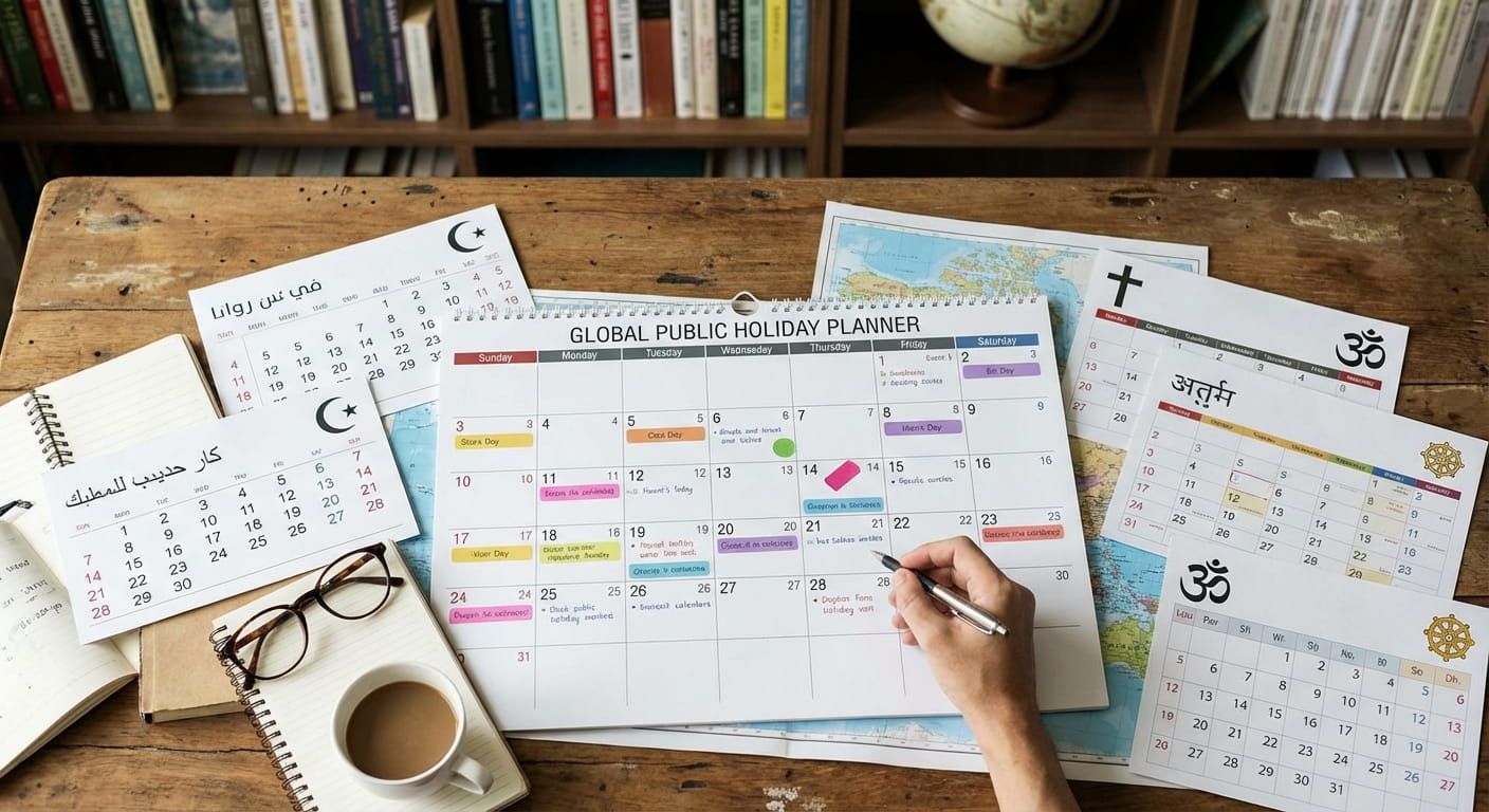 How Multi-Faith Countries Structure Their Public Holiday Calendars