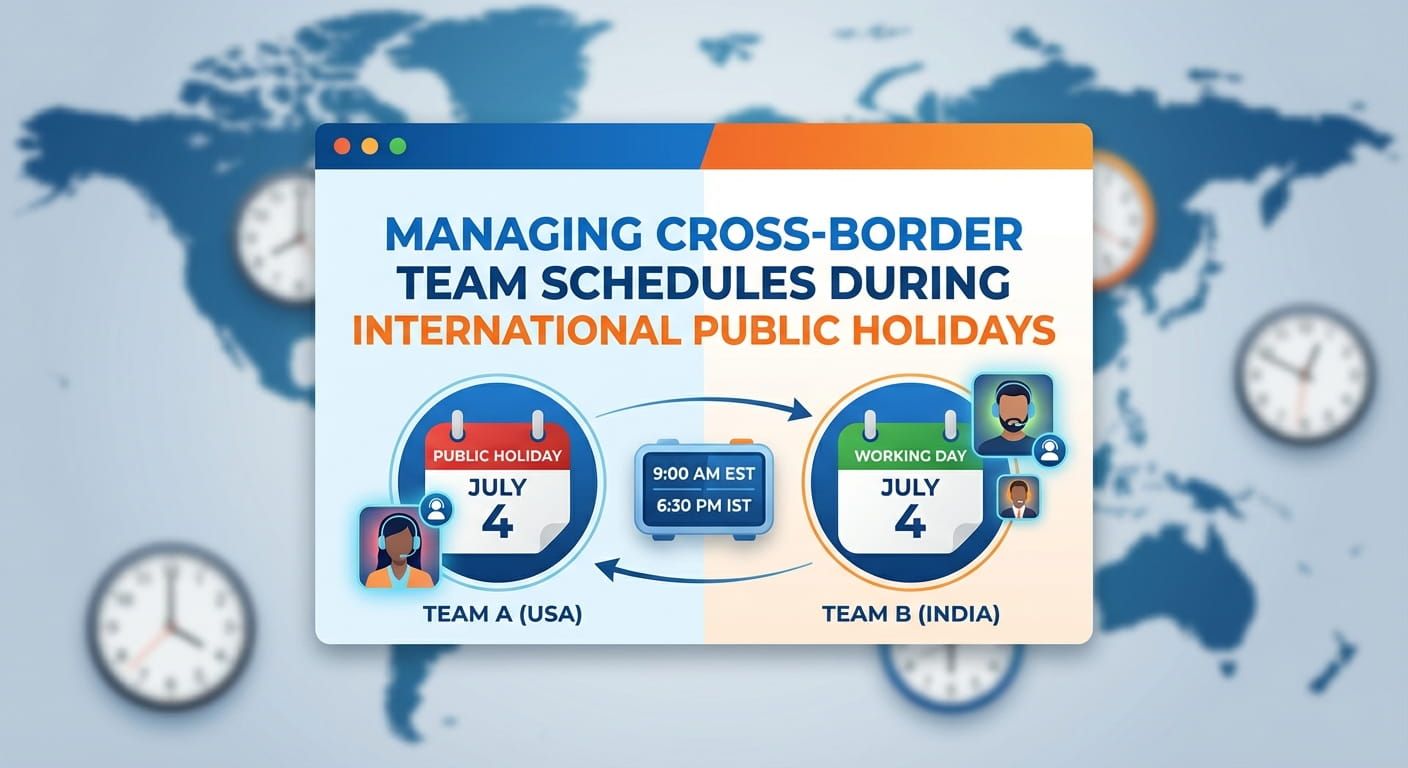 Managing Cross-Border Team Schedules During International Public Holidays